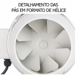 Exaustor Axial Micro 100mm
